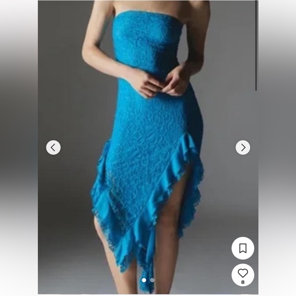 Silence + Noise Stella Lace Strapless Dress - Picture 3 of 3